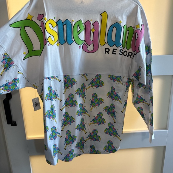 Disney White and Green Long Sleeve Kids Tee - Picture 3 of 5